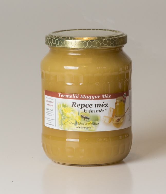 Repce (krém) méz - 0,97 kg-os üvegben (1,0 kg)